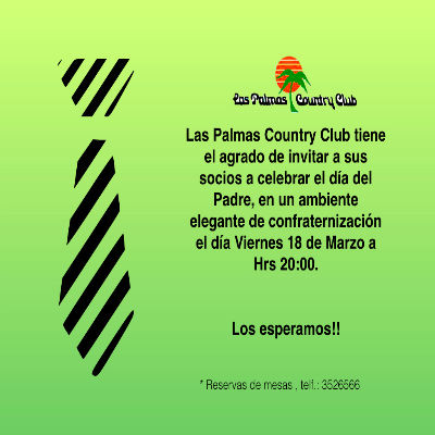 invitacion dia del padre web 2 | Las Palmas Country Club