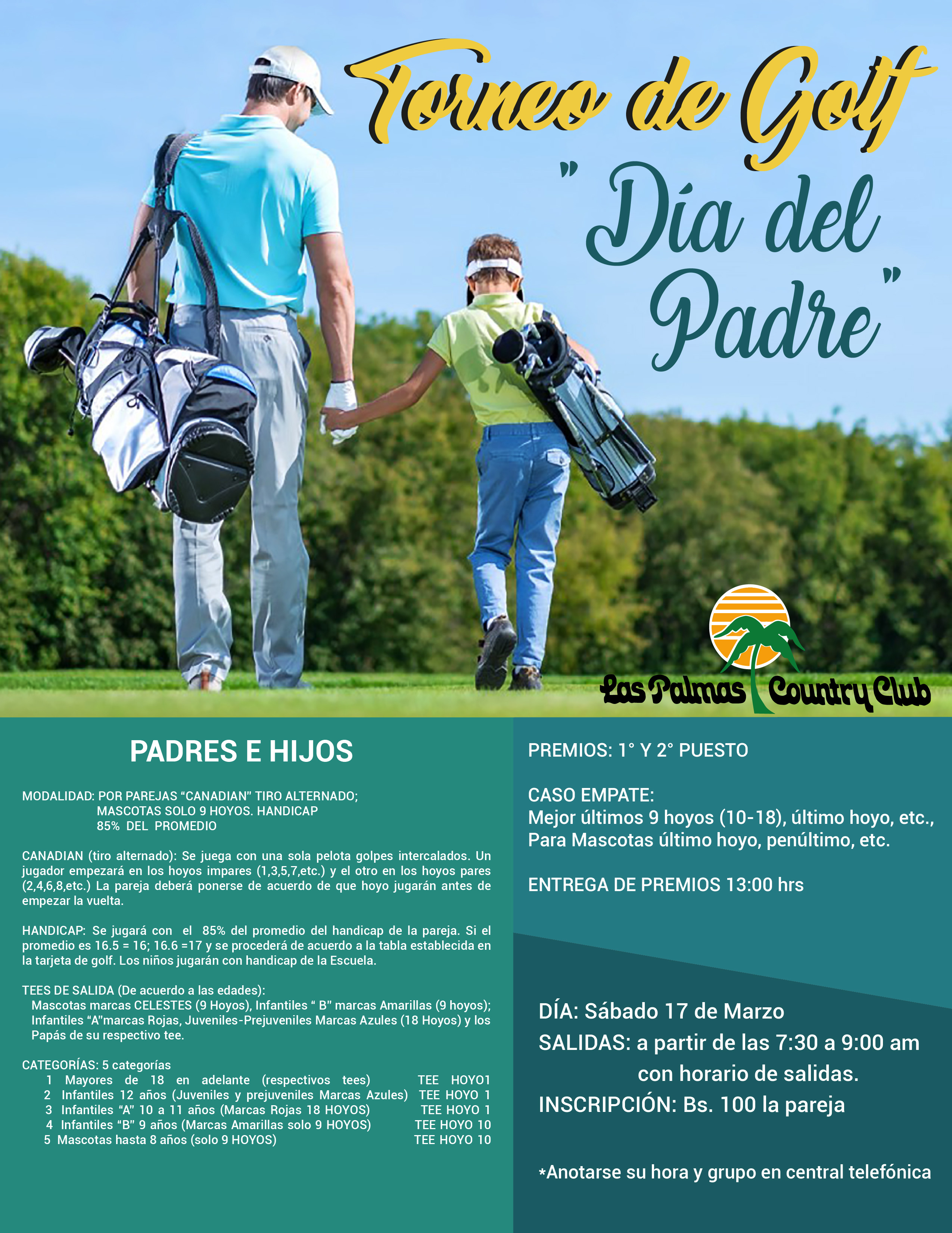 Torneo Golf día del padre final-01 | Las Palmas Country Club
